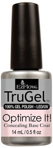 EzFlow TruGel Concealing Optimize It! Base Coat, 14 мл. - камуфлирующая база для гель-лака