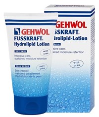 Gehwol Fusskraft Hydrolipid Lotion, 125 мл. - кремовый лосьон с керамидами, против сухости и шелушения кожи