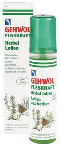 Gehwol Fusskraft Herbal Lotion, 150 мл. - травяной лосьон с эфирными маслами, освежающим и охлаждающим эффектом