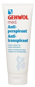 Крем-лосьон антиперспирант Gehwol Med Anti-Transpirant, 125 мл. для ног, против запаха и потливости