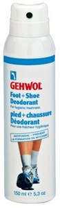 Дезодорант для ног и обуви Gehwol Foot + Shoe Deodorant, 150 мл. защита от неприятного запаха