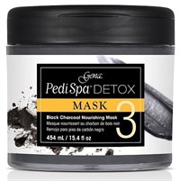 30884 Gena Pedi Spa Detox Charcoal Mask, 454 мл. - маска-детокс для педикюра, с древесным углём