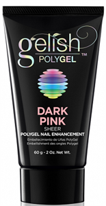 Тёмно-розовый гель Gelish PolyGel Dark Pink, 60 г.
