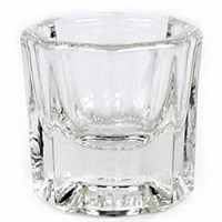 NP Crystal Glass Cup - стеклянный стаканчик для краски, хны, мономера