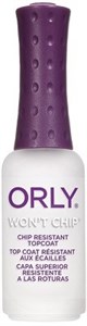 ORLY Won't Chip, 9 мл. - верхнее покрытие, закрепитель лака для ногтей