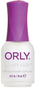 ORLY Won&#39;t Chip, 18 мл. - закрепляющее верхнее покрытие для лака