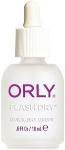 ORLY Flash Dry, 18 мл. - капельная сушка лака для ногтей 3 в 1