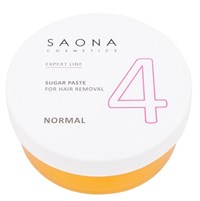 Saona Expert Line Sugar Paste 4 Normal, 200 гр. - нормальная разогреваемая сахарная паста для шугаринга Саона