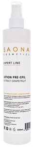 Saona Expert Line Lotion Pre-Epil Extract Grapefruit, 350 мл.- Лосьон очищающий для кожи с экстрактом грейпфрута Саона