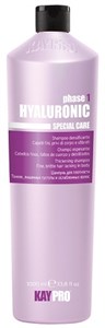 KAYPRO Hyaluronic Shampoo, 1000 мл. - Уплотняющий шампунь с гиалуроновой кислотой