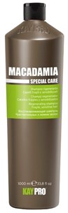 KAYPRO Macadamia Shampoo, 1000 мл. - Увлажняющий шампунь с маслом макадамии для хрупких и чувствительных волос