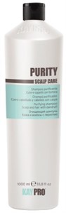 KAYPRO  PURITY Shampoo, 1000 мл. - Очищающий шампунь для волос против перхоти