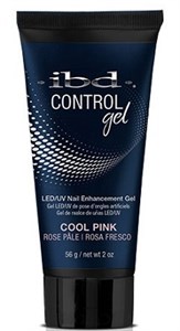 IBD Control Gel Cool Pink, 56 г. - холодный розовый полигель для наращивания ногтей Контроль-гель IBD