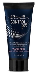 IBD Control Gel Warm Pink, 56 г. – теплый розовый полигель для наращивания Контроль-гель IBD