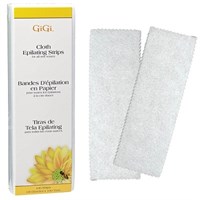 GiGi Cloth Epilating Strips Small, 100 шт. - Безволоконные полоски для эпиляции - маленькие 4х11см