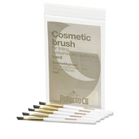 RefectoCil Cosmetic Brush Hard, 5шт. - жёсткие скошенные кисточки для окраски ресниц и бровей