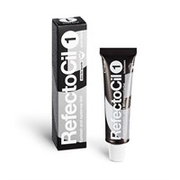 RefectoCil Eyelash &amp; Eyebrow Color 1.0 pure black, 15 мл. - чёрная краска для бровей