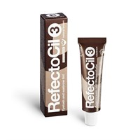 RefectoCil Eyelash &amp; Eyebrow Color 3.0 natural brown, 15 мл. - коричневая краска для бровей и ресниц