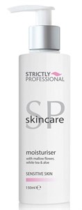 Strictly Moisturiser for Sensitive Skin, 150 мл. - увлажняющая эмульсия для чувствительной кожи с экстрактом алоэ