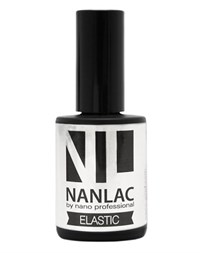 NP NANLAC Elastiс Base Coat, 15 мл. - каучуковая база для гель-лака Nano Professional