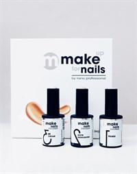 NP Make Up for Nails BASIC SET - набор укрепляющих гелей системы &quot;Макияж ногтей&quot;