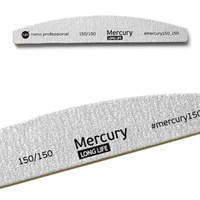 Nano Professional Mercury Long Life File 150/150 - серая пилка для искусственных и натуральных ногтей