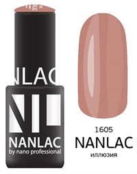 NANLAC NL 1605 Иллюзия, 6 мл. - гель-лак &quot;Камуфлирующий&quot; Nano Professional
