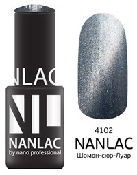 NANLAC NL 4102 Шомон-сюр-Луар, 6 мл. - гель-лак &quot;Кошачий глаз&quot; Nano Professional