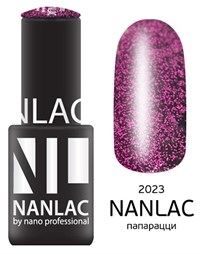 NANLAC NL 2023 Папарацци, 6 мл. - гель-лак &quot;Эффект&quot; Nano Professional