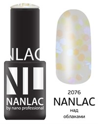NANLAC NL 2076 Над облаками, 6 мл. - гель-лак &quot;Эффект&quot; Nano Professional