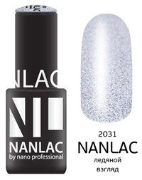 NANLAC NL 2031 Ледяной взгляд, 6 мл. - гель-лак &quot;Металлик&quot; Nano Professional