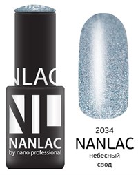 NANLAC NL 2034 Небесный свод, 6 мл. - гель-лак &quot;Металлик&quot; Nano Professional