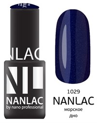 NANLAC NL 1029 Морское дно, 6 мл. - гель-лак &quot;Мерцающая эмаль&quot; Nano Professional