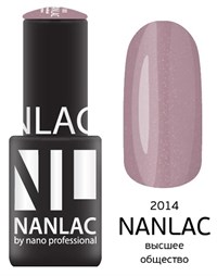 NANLAC NL 2014 Высшее общество, 6 мл. - гель-лак &quot;Мерцающая эмаль&quot; Nano Professional