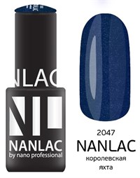 NANLAC NL 2047 Королевская яхта, 6 мл. - гель-лак &quot;Мерцающая эмаль&quot; Nano Professional