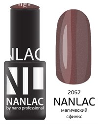 NANLAC NL 2057 Магический сфинкс, 6 мл. - гель-лак &quot;Мерцающая эмаль&quot; Nano Professional