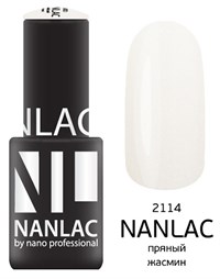 NANLAC NL 2114 Пряный жасмин, 6 мл. - гель-лак &quot;Мерцающая эмаль&quot; Nano Professional