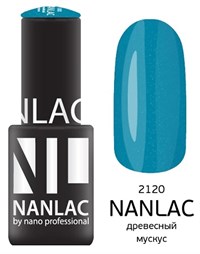 NANLAC NL 2120 Древесный мускус, 6 мл. - гель-лак &quot;Мерцающая эмаль&quot; Nano Professional