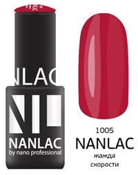 NANLAC NL 1005 Жажда cкорости, 6 мл. - гель-лак &quot;Эмаль&quot; Nano Professional