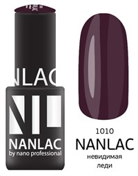 NANLAC NL 1010 Невидимая леди, 6 мл. - гель-лак &quot;Эмаль&quot; Nano Professional