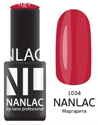 NANLAC NL 1034 Маргарита, 6 мл. - гель-лак &quot;Эмаль&quot; Nano Professional