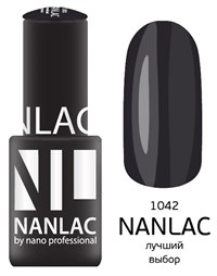 NANLAC NL 1042 Лучший выбор, 6 мл. - гель-лак &quot;Эмаль&quot; Nano Professional