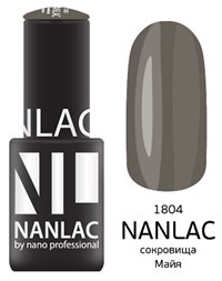 NANLAC NL 1804 Сокровища Майя, 6 мл. - гель-лак &quot;Эмаль&quot; Nano Professional