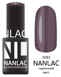 NANLAC NL 2083 Черничный мусс, 6 мл. - гель-лак &quot;Эмаль&quot; Nano Professional