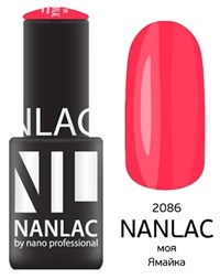 NANLAC NL 2086 Моя Ямайка, 6 мл. - гель-лак &quot;Эмаль&quot; Nano Professional
