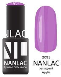 NANLAC NL 2091 Западный Аруба, 6 мл. - гель-лак &quot;Эмаль&quot; Nano Professional