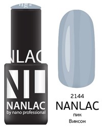 NANLAC NL 2144 Пик Винсон, 6 мл. - гель-лак &quot;Эмаль&quot; Nano Professional