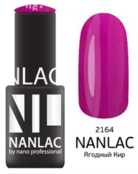 NANLAC NL 2164 Ягодный кир, 6 мл. - гель-лак &quot;Эмаль&quot; Nano Professional