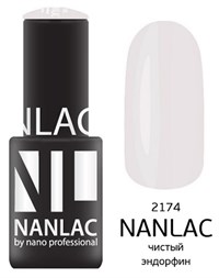 NANLAC NL 2174 Чистый эндорфин, 6 мл. - гель-лак &quot;Эмаль&quot; Nano Professional