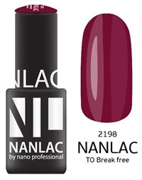 NANLAC NL 2198 TO Break free, 6 мл. - гель-лак &quot;Эмаль&quot; Nano Professional